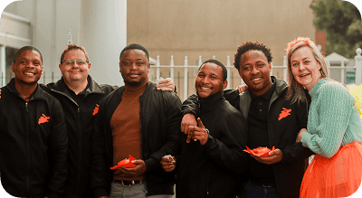 Happy Dotsure employees.