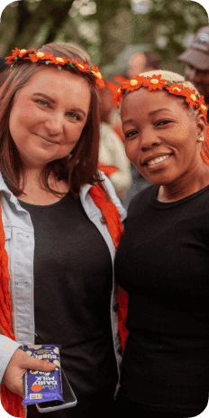 two happy Dotsure ladies.