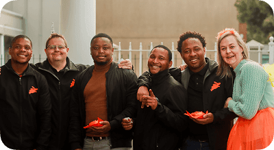 Happy Dotsure employees.