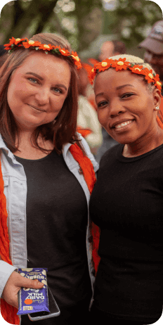 two happy Dotsure ladies.