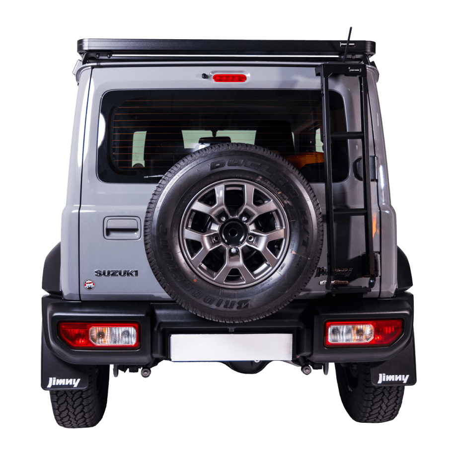 A mini-SUV from the rear